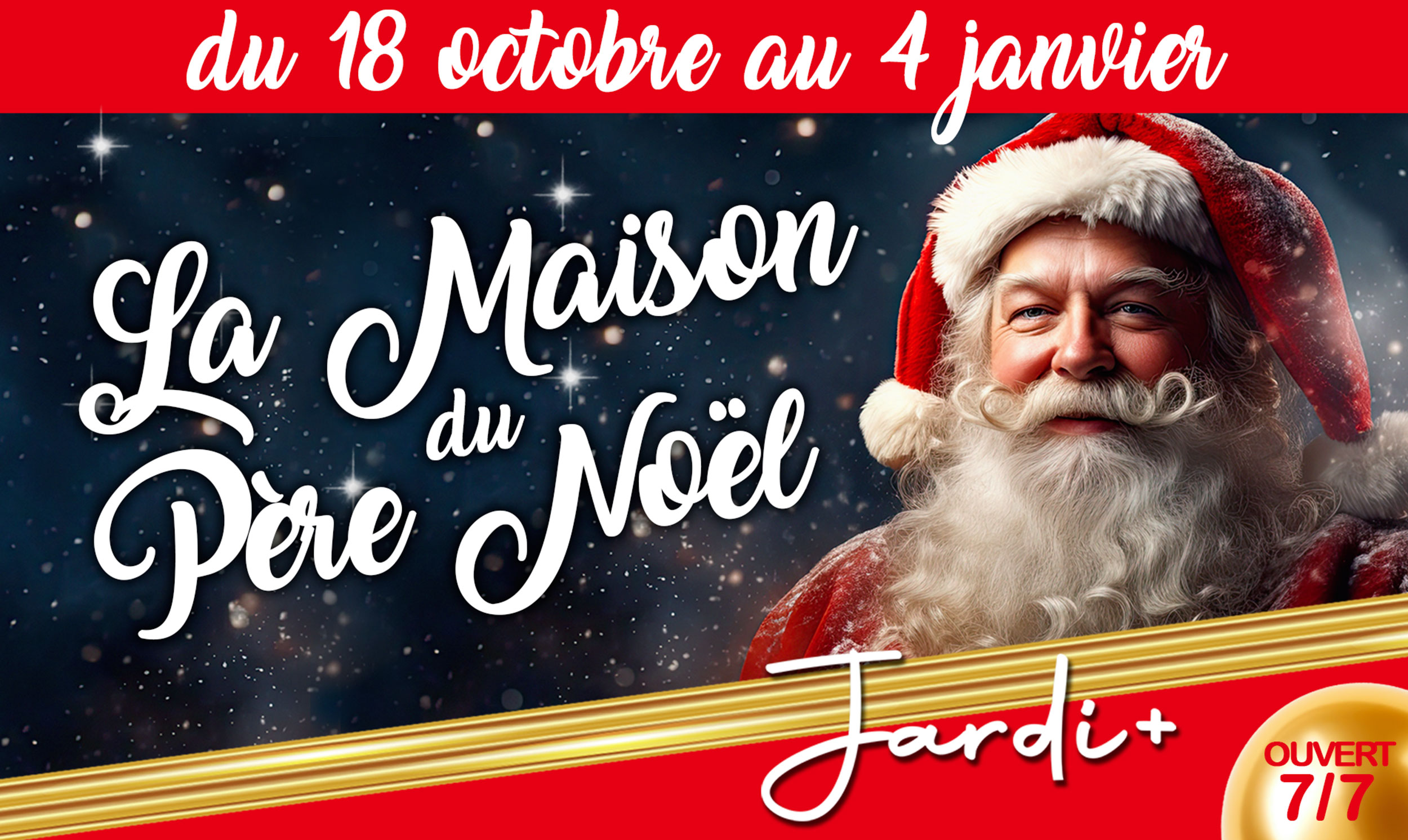 La Maison du Père Noël JARDI+